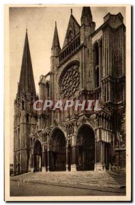 Old Postcard Chartres The South Gate and the Old Tower