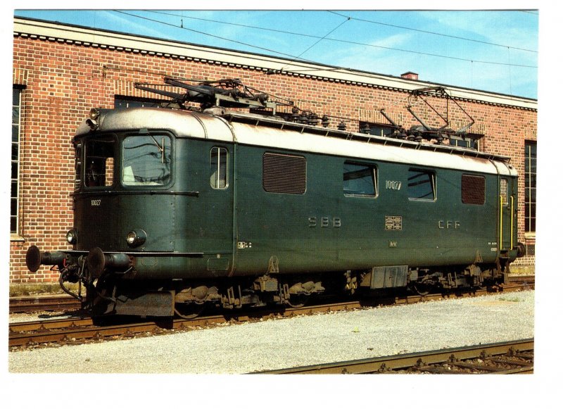 Swiss Federal Railways Steam Locomotive, 1965