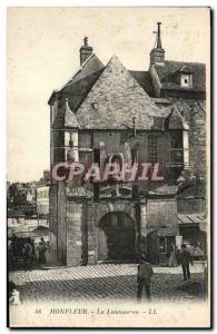 Old Postcard Honfleur Lieutenancy