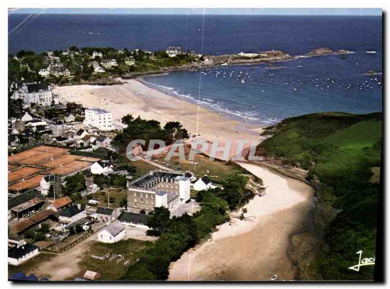 Postcard Modern Colors of Brittany Saint Lunaire general view cliche Mopy