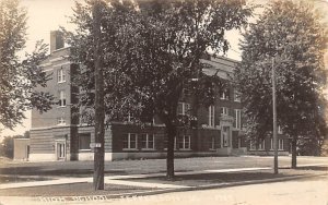 High School Real Photo Jefferson, Iowa  