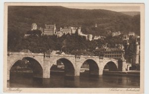 Deutschland Baden-Württemberg Heidelberg Schloß und Neckarbrücke