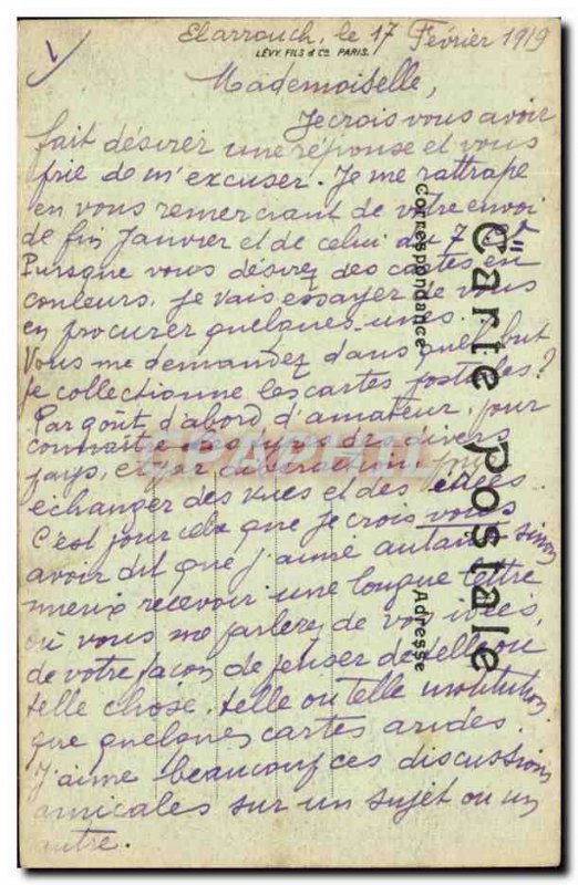 Algeria Biskra Constantine Old Postcard Pont Sidi Rached