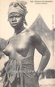 Afrique Occidentale Femme Soussou African Nude Unused 