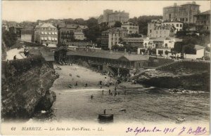 CPA Biarritz Les Bains du Port Vieux FRANCE (1126124)