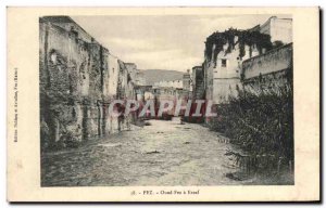 Postcard Old Fes Oued Fes Morocco Ersef