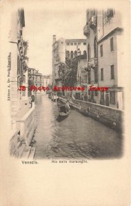 Italy, Venezia, Venice, Rio Delle Maravegile, A De Paoli