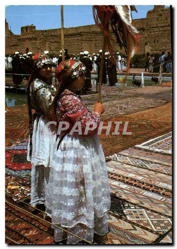 Postcard Modern Morocco Picturesque National Folklore Festival