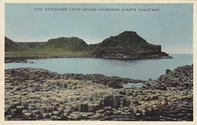 Stookans from Giant's Causeway - County Antrim, Northern Ireland