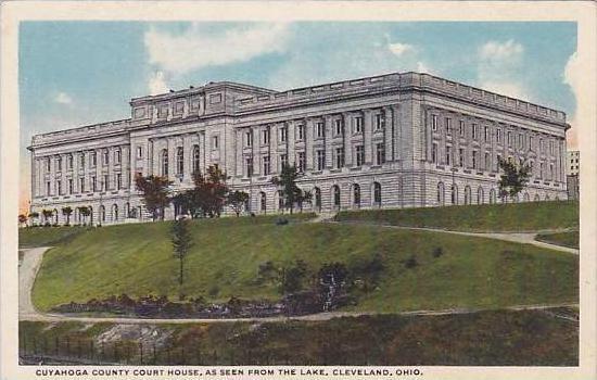 Ohio Cleveland Cuyahoga County Court House United States Ohio