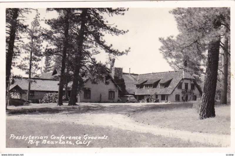 RP, BIG BEAR LAKE , California, 1930-1940s ; Presbyterian Conference Grounds