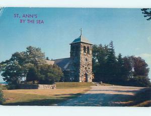 Unused Pre-1980 CHURCH SCENE Kennebunkport Maine ME L3366@