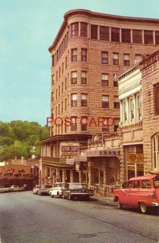 1971 BASIN PARK HOTEL, Downtown on Spring Street EUREKA SPRINGS, ARKANSAS