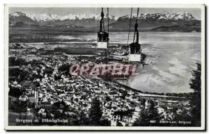 Old Postcard Bregenz Pfanderbahn