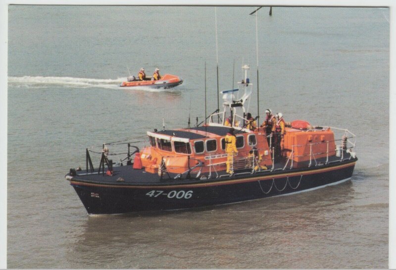 Shipping; Lizard Cadgwith Lifeboat Duke Of Cornwall & Inshore Boat PPC, Unused
