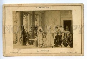 3081873 NUDE Women Slaves HAREM by BOULANGER Old Cabinet Card