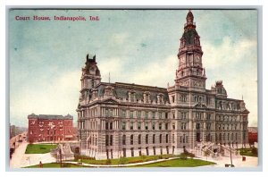 Court House Building Indianapolis Indiana IN UNP DB Postcard I18