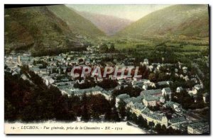 Old Postcard Luchon Vue Generale Taking the Chaumiere