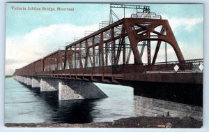 Victoria Jubilee Bridge MONTREAL PQ Canada UDB Postcard