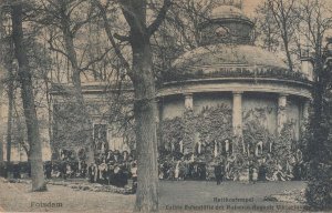 Antikentempel Antique Temple Potsdam Germany Old Postcard