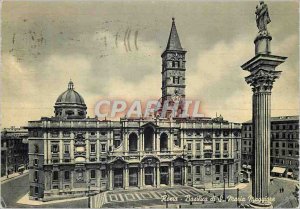 Postcard Modern Rome Church of St Mary Major
