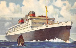 SS President Hoover United States Line Unused 