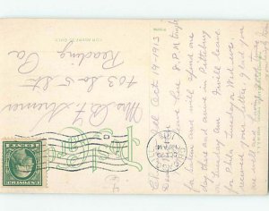 Divided-back HOTEL SCENE Chicago Illinois IL AE2110