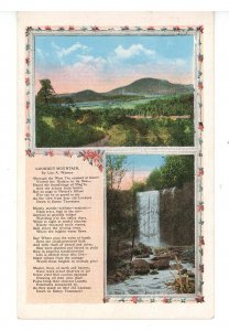 TN - Chattanooga, Lookout Mountain. Poem and 2 Views