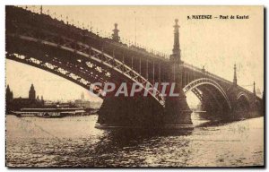 Postcard Old Bridge Mainz Kastel