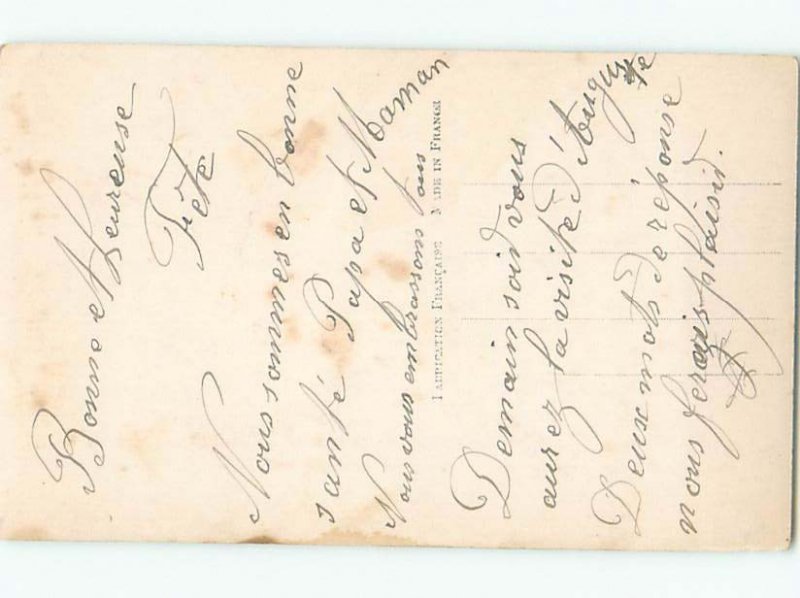 tinted rppc c1910 BEAUTIFUL FLOWERS AC9255