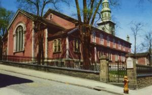 St. Paul's Church Halifax NS Nova Scotia Vintage Postcard D15