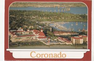 BF17965 aerial view of hotel coronado  san diego  USA front/back image