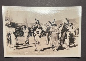 Mint USA Postcard The Squaw Dance Poiute Indians Nevada Native Americans