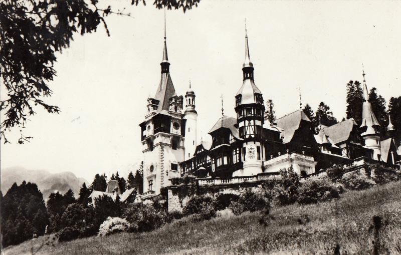 Romania Sinaia Peles Museum 1970 postcard