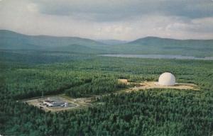 Bell Telephone Earth Station Andover Maine Project Telstar Experiments Roadside