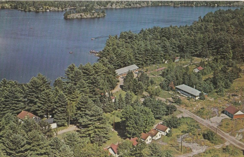 VINTAGE PINE DALE INN GULL LAKE MUSKOKA ONTARIO CANADA POSTCARD