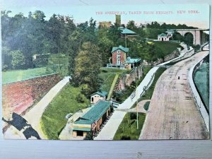 Vintage Postcard 1907-1915 The Speedway (Harlem) Heights New York