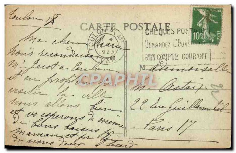 Postcard Old Boat Voltaire Breastplate 1st row