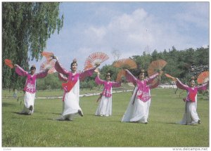 SOUTH KOREA, 1950-1970´s; Korean Traditional Fan Dance