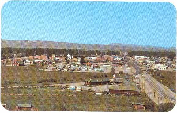 View of Pinedale Wyoming WY