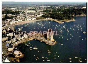 Modern Postcard Saint Malo Vue Generale On the Port and the City