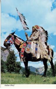 US    PC958 INDIAN CHIEF PAWNEE, OK