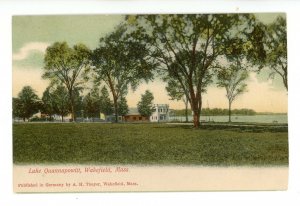 MA -  Wakefield. View of Lake Quannapowitt ca 1905