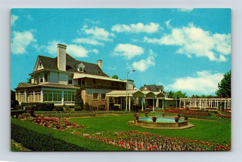 Postcard PA Allentown Pennsylvania Trexler Funeral Home AE20