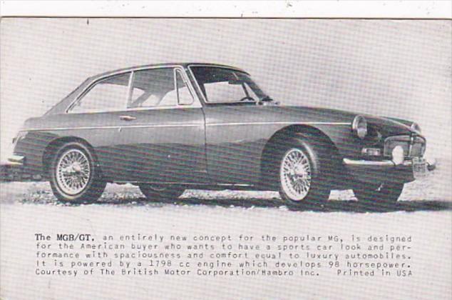 MGB/GT British Motor Corporation/Hambro