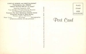 Flemington New Jersey Circle Diner & Restaurant, Multi-View Chrome PC U12722