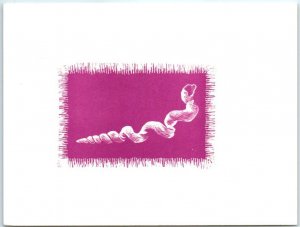 Postcard - West Indian worm-shell (Vermicularia spirata) 