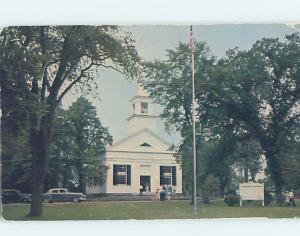 Pre-1980 CHURCH SCENE Marshfield - Near Boston Massachusetts MA A8949