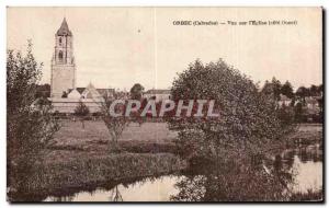 Orbec - View Church - Old Postcard