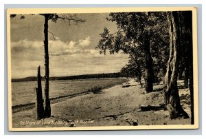 Vintage 1910's Postcard The Shore of Lake Nipissing North Bay Ontario Canada